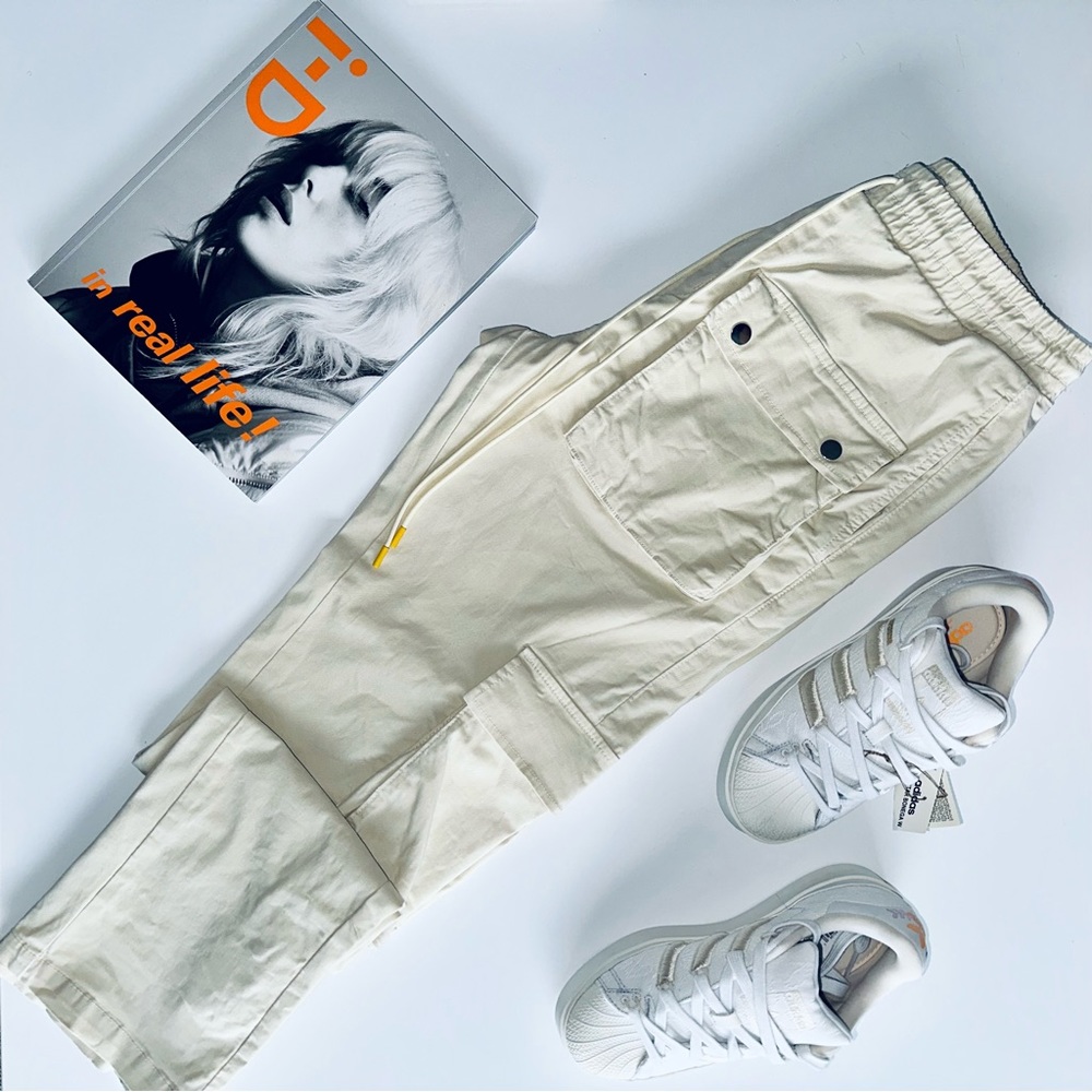 RHUDE Beige Cargo Pant Special Edition RHU X ZARA COLLAB